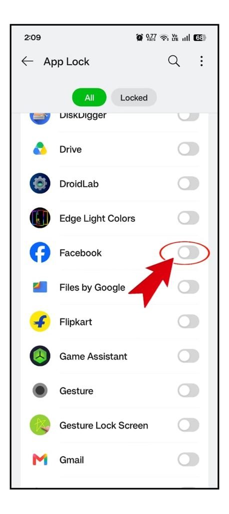 Facebook App Par Lock Kaise Lagaye 2026