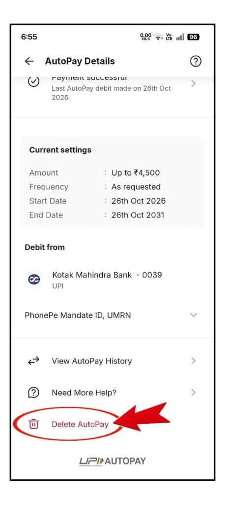 PhonePe Autopay Kaise Band Kare 2026