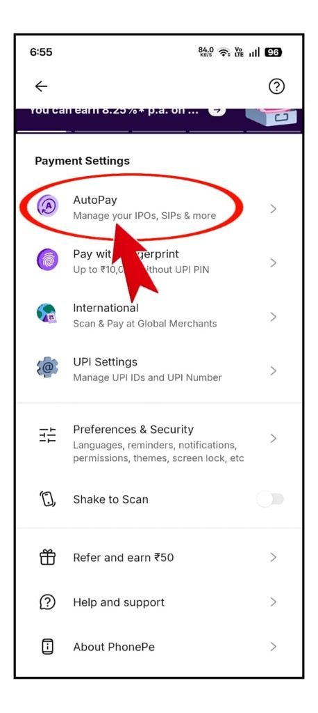 PhonePe Autopay Kaise Band Kare 2026